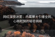 网红深夜迷雾：内幕曝光引爆全网，心跳时刻的秘密揭晓
