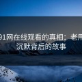 揭秘91网在线观看的真相：老用户的沉默背后的故事